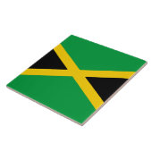 Jamaicaanse vlag tegeltje (Zijkant)