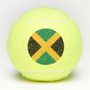 Jamaicaanse vlag tennisballen