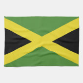 Jamaicaanse vlag theedoek (Horizontaal)