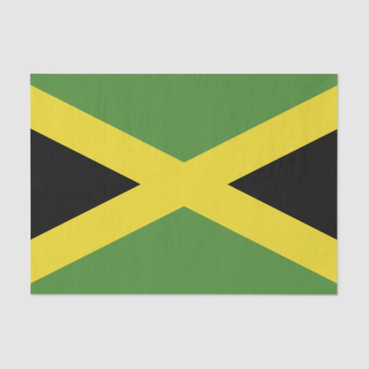 Jamaicaanse vlag tissuepapier (Voorkant)