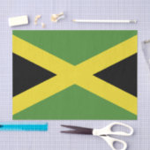 Jamaicaanse vlag tissuepapier (Craft)