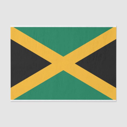 Jamaicaanse vlag tissuepapier (Voorkant)