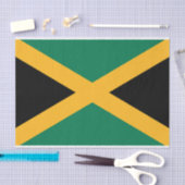 Jamaicaanse vlag tissuepapier (Craft)