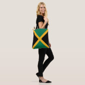 Jamaicaanse vlag tote bag (Op model)