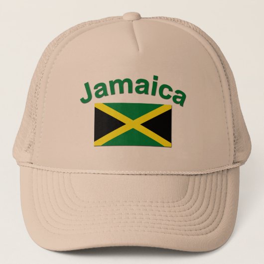 Jamaicaanse vlag trucker pet (Voorkant)
