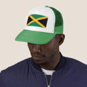 Jamaicaanse vlag trucker pet (In situ)