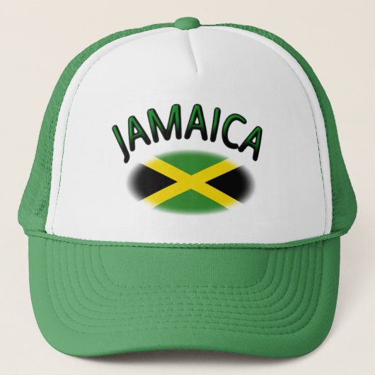 Jamaicaanse vlag trucker pet (Voorkant)
