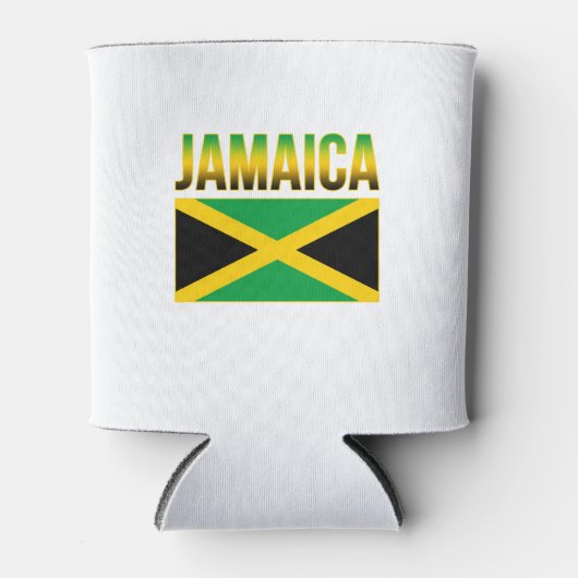 Jamaicaanse vlag van Jamaica Blikjeskoeler (Voorkant)