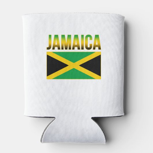 Jamaicaanse vlag van Jamaica Blikjeskoeler (Achterkant)