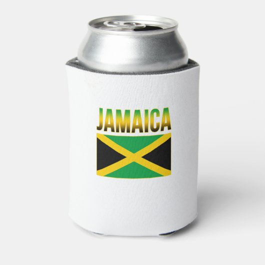 Jamaicaanse vlag van Jamaica Blikjeskoeler (Blikje Achterkant)