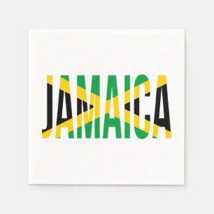 Jamaicaanse vlag van Jamaica Servet