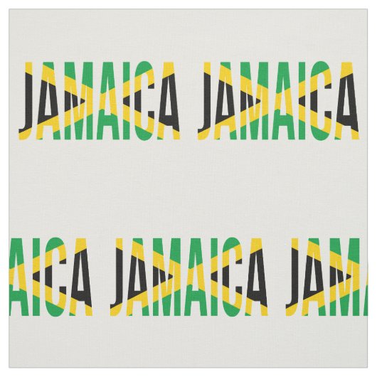 Jamaicaanse vlag van Jamaica Stof (Swatch)