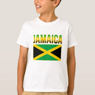 Jamaicaanse vlag van Jamaica T-shirt