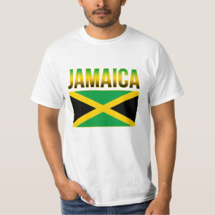 Jamaicaanse vlag van Jamaica T-shirt