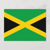 Jamaicaanse vlag, vlag van Jamaica Briefkaart (Voorkant)