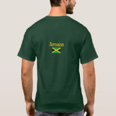 Jamaicaanse vlag, vlag van Jamaica T-shirt (Achterkant)