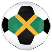 Jamaicaanse vlag voetbal (Gedraaid)