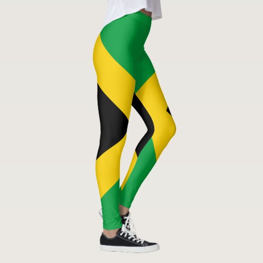 Jamaicaanse vlag volledig II Leggings (Rechts)