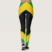 Jamaicaanse vlag volledig II Leggings (Achterkant)