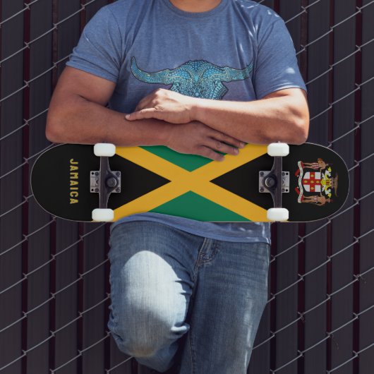 Jamaicaanse vlag / Wapen Persoonlijk Skateboard (Buiten 3)