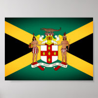 Jamaicaanse vlag/wapenschild