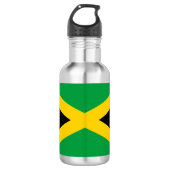 Jamaicaanse vlag waterfles  (Voorkant)