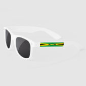 Jamaicaanse vlag zonnebrillen (Links)