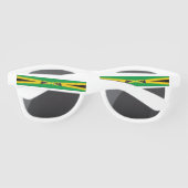 Jamaicaanse vlag zonnebrillen (Achterkant)