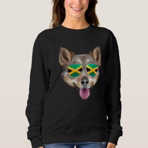 Jamaicaanse Vlag Zweedse Vallhund Hond Jamaica Zak Trui
