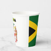 Jamaicaanse vlaggen wapenbekertjes papieren bekers (Rechts)