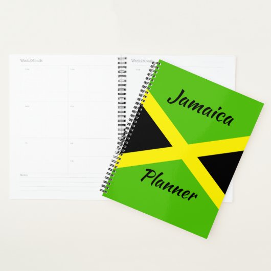 Jamaicaanse Vlaggenplanner Planner (Display)