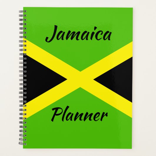 Jamaicaanse Vlaggenplanner Planner (Voorkant)
