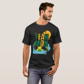 Jamaicaanse vlagkleuren en design. Jamaica Island T-shirt (Voorkant volledig)