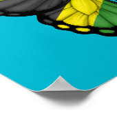 Jamaicaanse vlinder poster (Hoek)