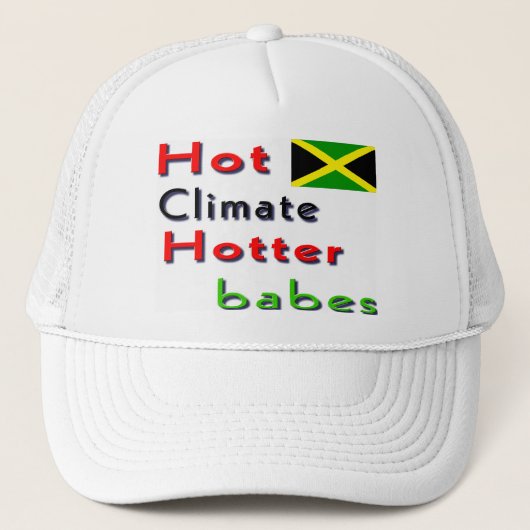 jamaicaanse vrachtwagenchauffeur hats trucker pet (Voorkant)