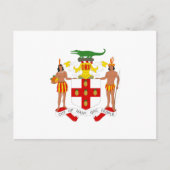 Jamaicaanse wapenschild briefkaart (Voorkant)