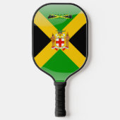 Jamaicaanse wapenschild pickleball paddle (Voorkant)