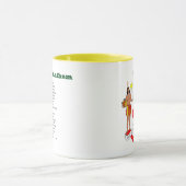 Jamaicaanse wapenstilstand en hymne mok (Midden)