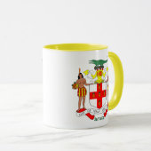 Jamaicaanse wapenstilstand en hymne mok (Voorkant rechts)