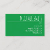 Jamaican Ackee and Saltfish Cod Food Caterer Chef Visitekaartje (Achterkant)