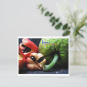 Jamaican Ackee Fruit and Breadfruit Briefkaart (Staand voorkant)