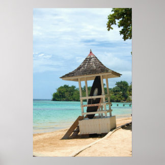 Jamaican Beach Poster