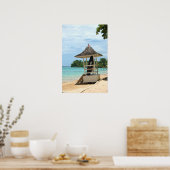 Jamaican Beach Poster (Keuken)