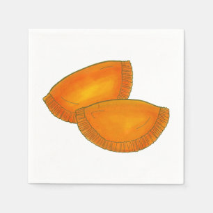 Jamaican Beef Patty Patties Food Cooking JAMAICA Servetten