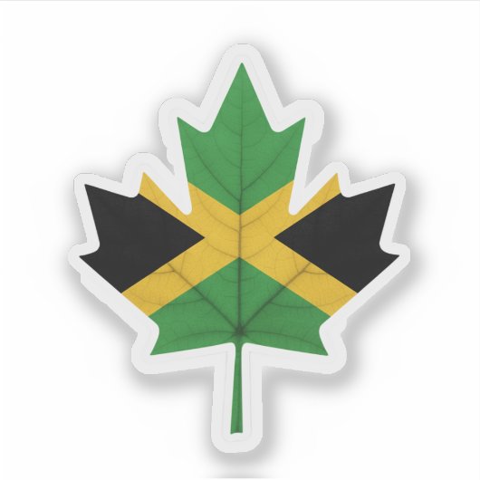 Jamaican Canadian Sticker (Voorkant)