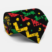Jamaican Colorful Men's Tie Stropdas (Opgerold)