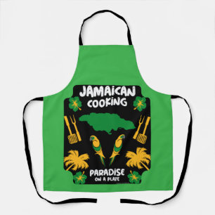 Jamaican Cooking Foodie Gifts Schort