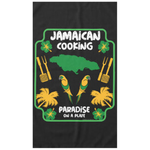 Jamaican Cooking Foodie Gifts Tafelkleed