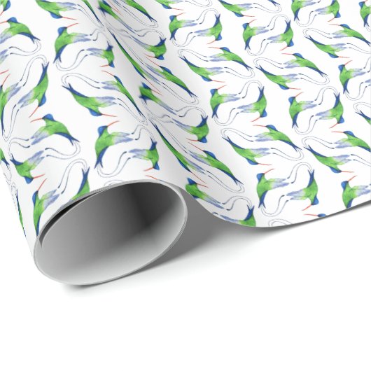 Jamaican Doctor Bird Wrapping Paper Cadeaupapier (Rol Hoek)