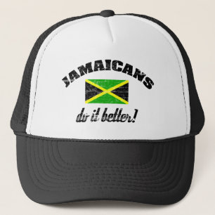 Jamaican doet het beter trucker pet